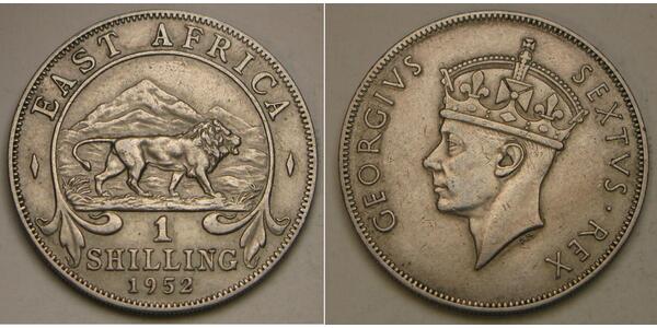 1 Shilling Ostafrika  