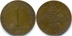 1 Shilling Republic of Austria (1955 - )  