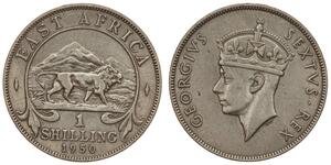 1 Shilling África Oriental  