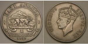 1 Shilling África Oriental  