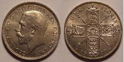1 Shilling 大不列颠及爱尔兰联合王国 (1801 - 1922) 銀 乔治五世  (1865-1936)