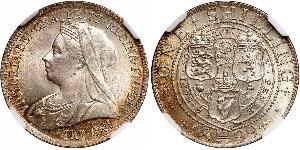 1 Shilling 大不列颠及爱尔兰联合王国 (1801 - 1922) 銀 维多利亚 (英国君主)