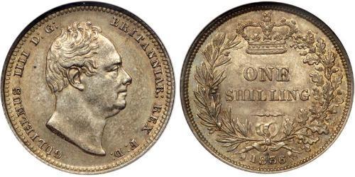 1 Shilling 大不列颠及爱尔兰联合王国 (1801 - 1922) 銀 威廉四世 (英國)