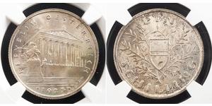 1 Shilling 奥地利第一共和国 (1919 - 1934) 銀 