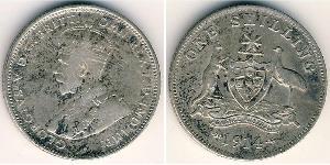 1 Shilling 澳大利亚 銀 乔治五世  (1865-1936)