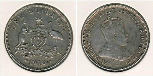 1 Shilling 澳大利亚 銀 