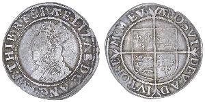 1 Shilling 英格兰王国 銀 Elizabeth I (1533-1603)