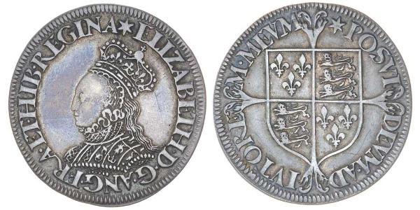 1 Shilling 英格兰王国 銀 Elizabeth I (1533-1603)