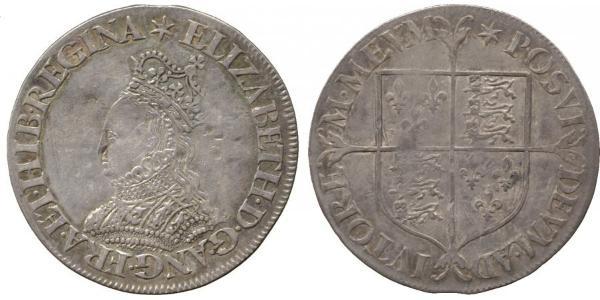 1 Shilling 英格兰王国 銀 Elizabeth I (1533-1603)