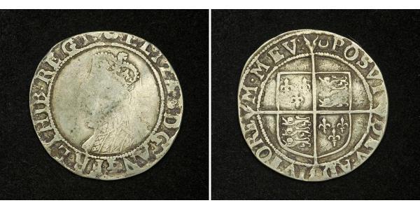 1 Shilling 英格兰王国 銀 Elizabeth I (1533-1603)