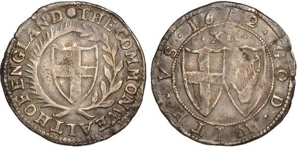 1 Shilling 英格兰联邦 銀 