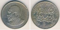 1 Shilling Kenya 镍/銅 
