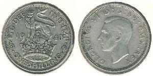 1 Shilling United Kingdom (1922-) 銅/镍 乔治六世 (1895-1952)