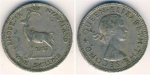 1 Shilling 南羅德西亞 銅/镍 伊丽莎白二世 (1926-2022)