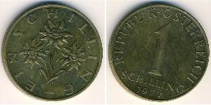1 Shilling 奥地利 黃銅 