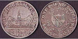 1 Shilling / 1 Token Royaume-Uni de Grande-Bretagne et d