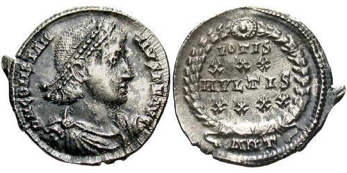 1 Siliqua Impero romano (27BC-395) Argento Costanzo II (317 - 361)