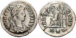 1 Siliqua Imperio romano (27BC-395) Plata Graciano (359-383)