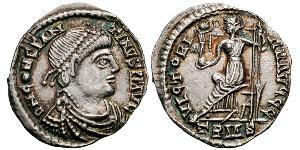 1 Siliqua Imperio romano de Occidente (285-476) Plata Constantino III (?-411) 