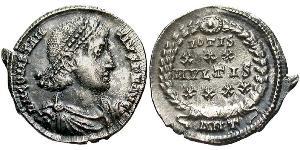 1 Siliqua Römische Kaiserzeit (27BC-395) Silber Constantius II(317 - 361)