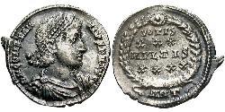 1 Siliqua Roman Empire (27BC-395) Silver Constantius II (317 - 361)