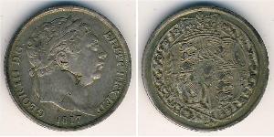 1 Sixpence / 6 Penny Royaume-Uni de Grande-Bretagne et d
