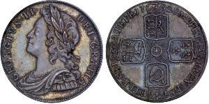 1 Sixpence / 6 Penny Royaume de Grande-Bretagne (1707-1801) Argent George II (1683-1760)