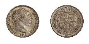 1 Sixpence / 6 Penny Regno Unito di Gran Bretagna e Irlanda (1801-1922) Argento Giorgio III (1738-1820)