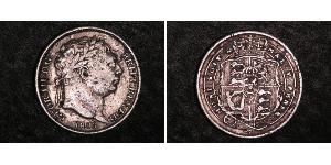 1 Sixpence / 6 Penny Regno Unito di Gran Bretagna e Irlanda (1801-1922) Argento Giorgio III (1738-1820)