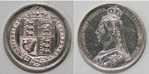 1 Sixpence / 6 Penny Regno Unito di Gran Bretagna e Irlanda (1801-1922) Argento Vittoria (1819 - 1901)