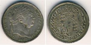 1 Sixpence / 6 Penny Regno Unito di Gran Bretagna e Irlanda (1801-1922) Argento Giorgio III (1738-1820)