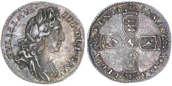 1 Sixpence / 6 Penny Regno d