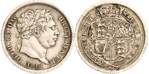 1 Sixpence / 6 Penny Reino Unido de Gran Bretaña e Irlanda (1801-1922) Plata Jorge III (1738-1820)