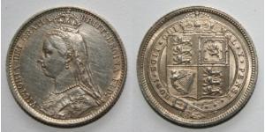 1 Sixpence / 6 Penny Reino Unido de Gran Bretaña e Irlanda (1801-1922) Plata Victoria (1819 - 1901)