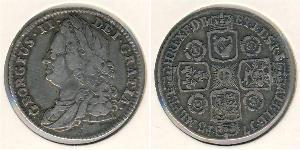 1 Sixpence / 6 Penny Königreich Großbritannien (1707-1801) Silber Georg II (1683-1760)