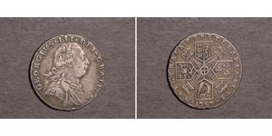 1 Sixpence / 6 Penny Vereinigtes Königreich Silber Georg III (1738-1820)