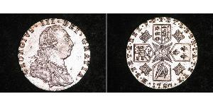 1 Sixpence / 6 Penny Vereinigtes Königreich Silber Georg III (1738-1820)