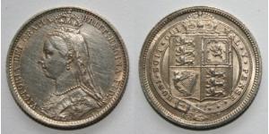 1 Sixpence / 6 Penny Vereinigtes Königreich von Großbritannien und Irland (1801-1922) Silber Victoria (1819 - 1901)