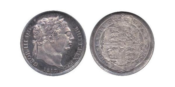 1 Sixpence / 6 Penny Vereinigtes Königreich von Großbritannien und Irland (1801-1922) Silber Georg III (1738-1820)