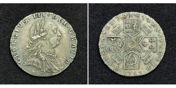 1 Sixpence / 6 Penny United Kingdom Silver George III (1738-1820)