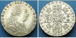 1 Sixpence / 6 Penny 英国 銀 喬治三世 (1738-1820)