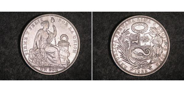 1 Sol Pérou Argent 
