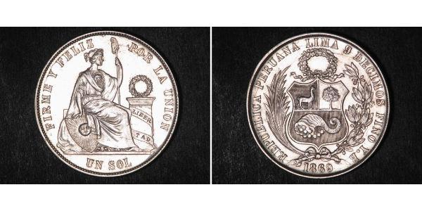 1 Sol Pérou Argent 