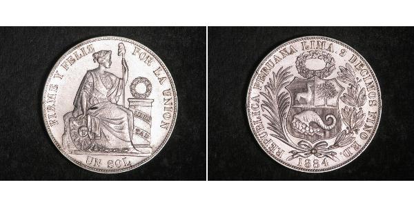 1 Sol Pérou Argent 