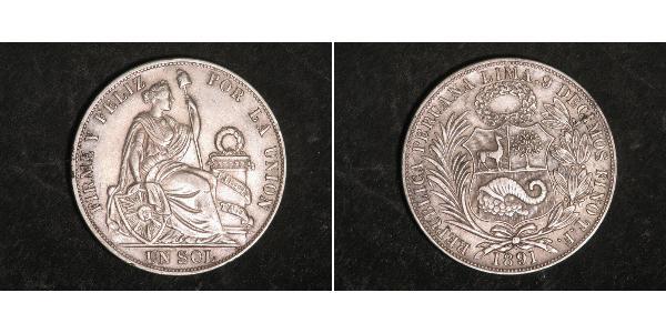 1 Sol Pérou Argent 