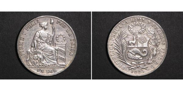 1 Sol Pérou Argent 