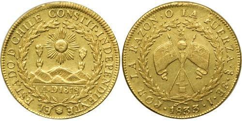 1 Sol Cile Oro 