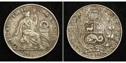 1 Sol Perú Plata 
