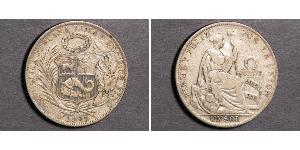1 Sol Perú Plata 