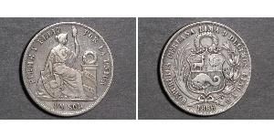 1 Sol Perú Plata 
